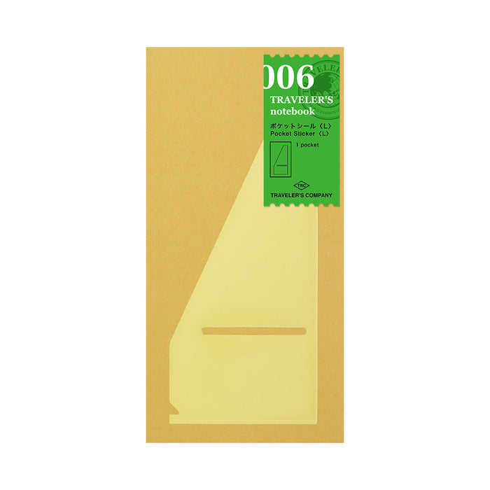 006 - Pocket Sticker for Traveler’s Notebook