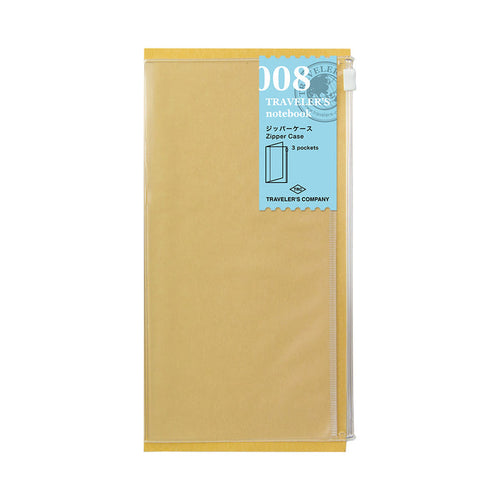 008 - Zippered Pocket for Traveler’s Notebook