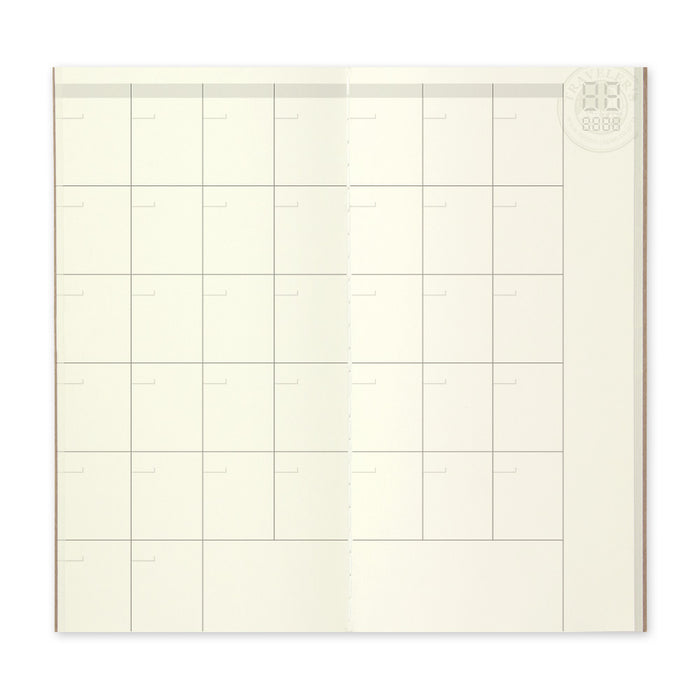 017 - Free Diary Refill  (monthly) for Traveler’s Notebook