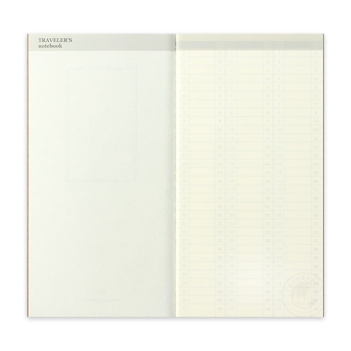 018 - Weekly Planner Refill for Traveler’s Notebook