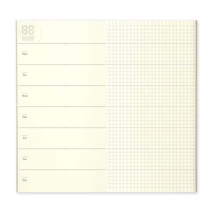 019 - Free Diary | weekly + memo | Refill for Traveler’s Notebook