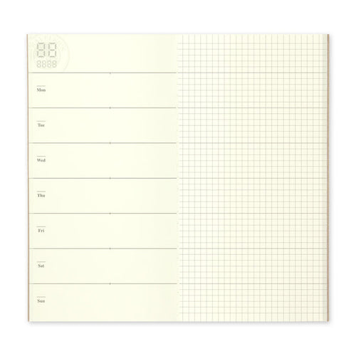 019 - Free Diary | weekly + memo | Refill for Traveler’s Notebook