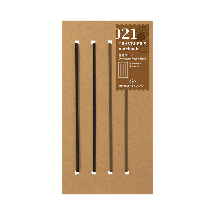 021 - Connecting Rubber Bands for Traveler’s Notebook