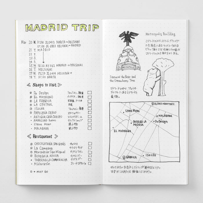 026 - Dot Grid Refill for Traveler’s Notebook