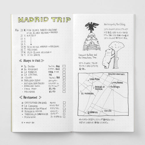 026 - Dot Grid Refill for Traveler’s Notebook