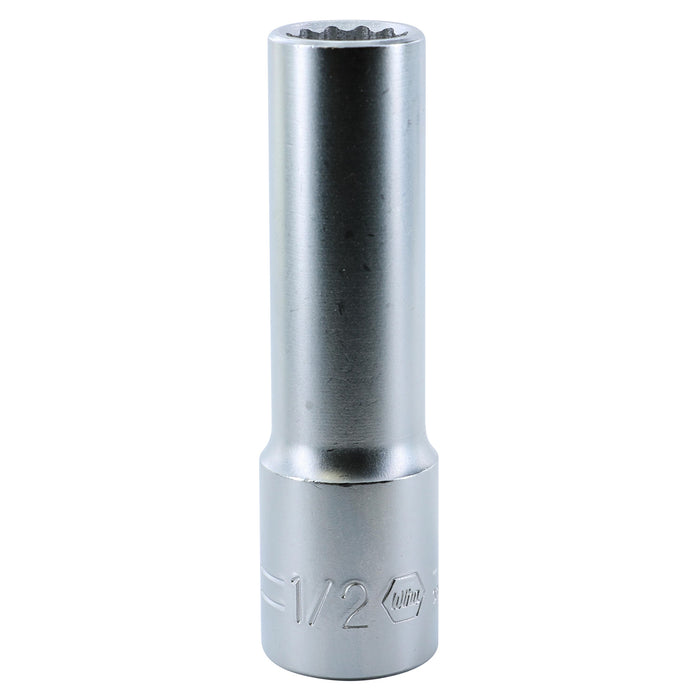 Wiha 33853 12 Point - 1/2" Drive Deep Socket 1/2"
