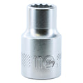 Wiha 33827 12 Point - 1/2" Drive Socket 11.0mm