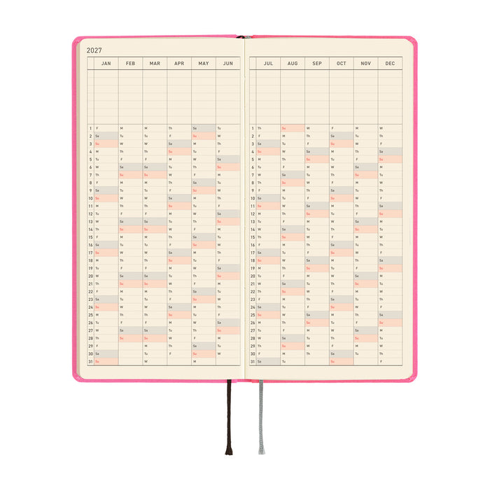 2027 HOBONICHI | WEEKS MEGA | Pink Sapphire
