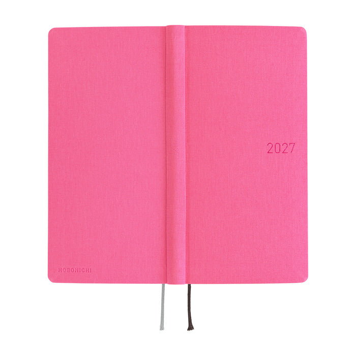2027 HOBONICHI | WEEKS MEGA | Pink Sapphire