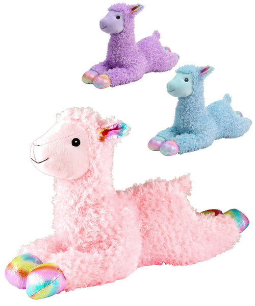 24" Jumbo Plush Llama, Assorted Colors - MR1B9 - 1