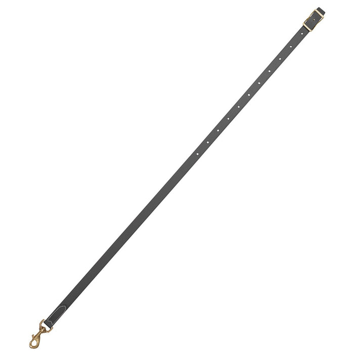 3/4" Classic Equine Biothane Tie Down Strap, Black - CRMF - 3/4" - 1