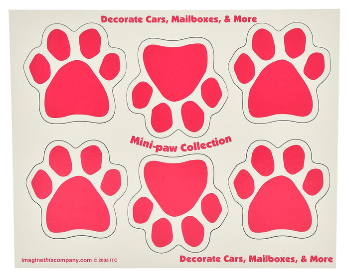 6 Mini - PAWS Magnets - IT3E - Rainbow - 5