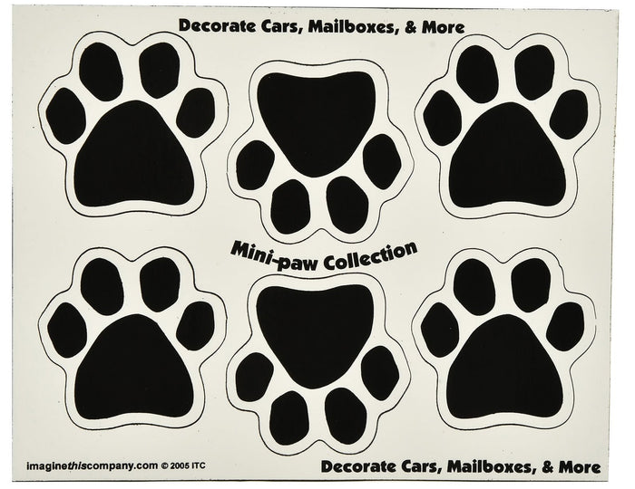 6 Mini - PAWS Magnets - IT3E - Rainbow - 7