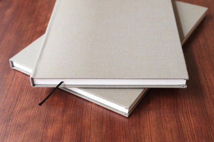 A5 notebook - Banshu Grey Chambray