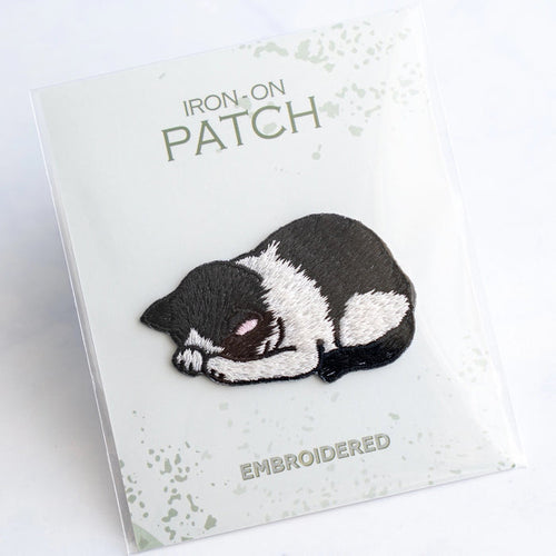 Adorable Kittens Patches Black & White