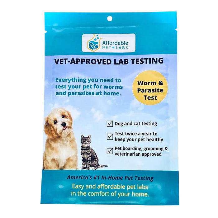 Affordable Pet Labs - Total Fecal Tests Plus Giardia For Dogs & Cats, Easy Home Kit - AF211 - 3