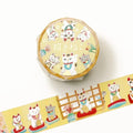 Ai Okino Foil Stamped Lucky Cat Tape
