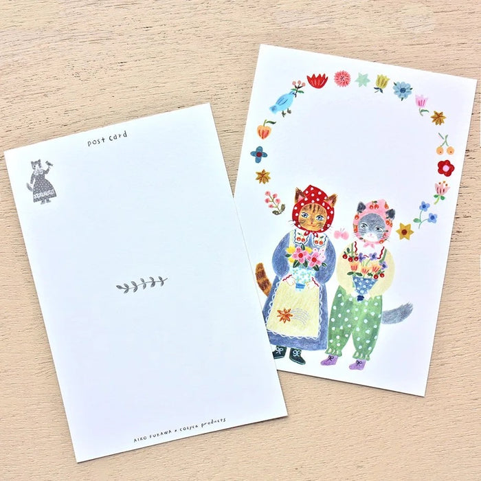 Aiko Fukawa Little Fluffy Friends Postcard Set