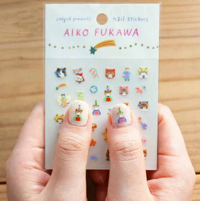 Aiko Fukawa Nail Stickers