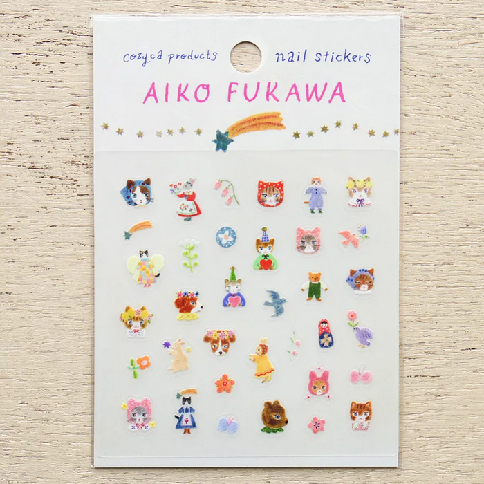Aiko Fukawa Nail Stickers
