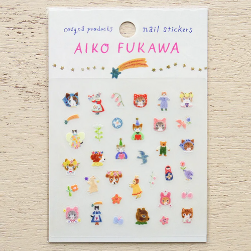 Aiko Fukawa Nail Stickers