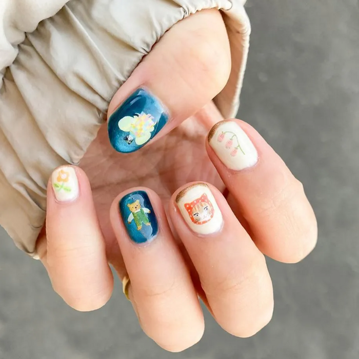 Aiko Fukawa Nail Stickers
