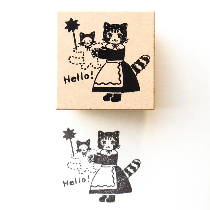 Aiko Fukawa Stamp Hello