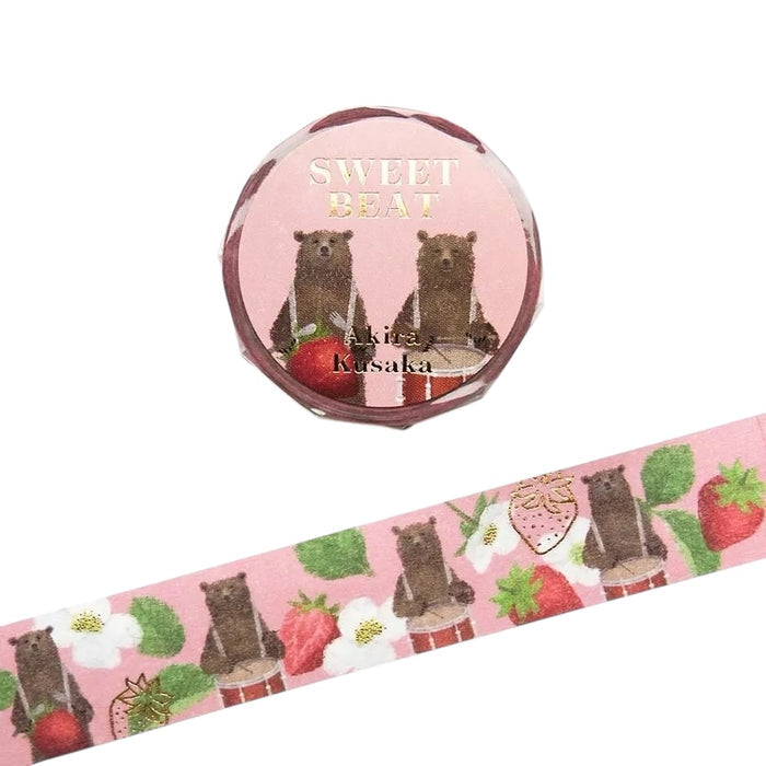Akira Kusaka Sweet Beats Foil Stamped Tape