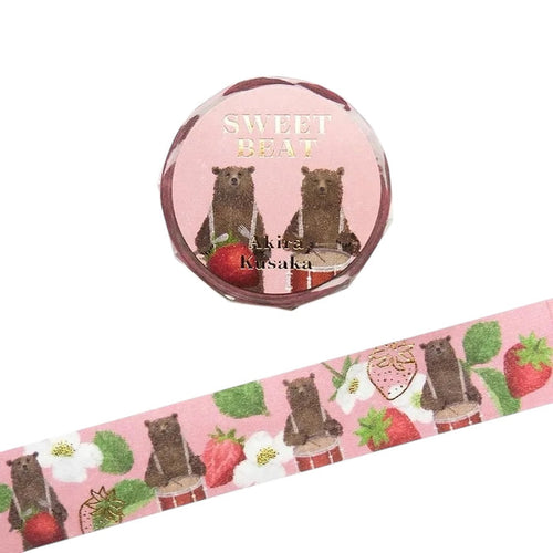 Akira Kusaka Sweet Beats Foil Stamped Tape