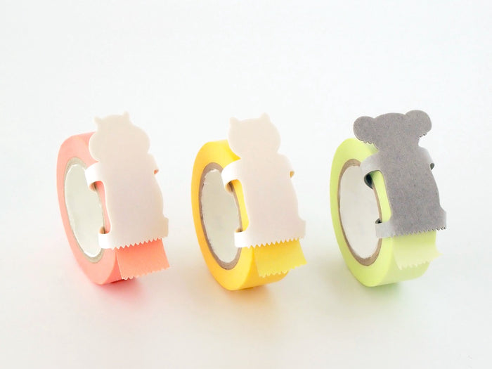 Animal Hug Washi Tape Cutter - Asst