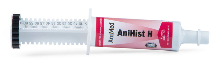 AniMed AniHist H Equine Oral Gel For Seasonal Allergies in Horses, 60 mL - AXBT - 1