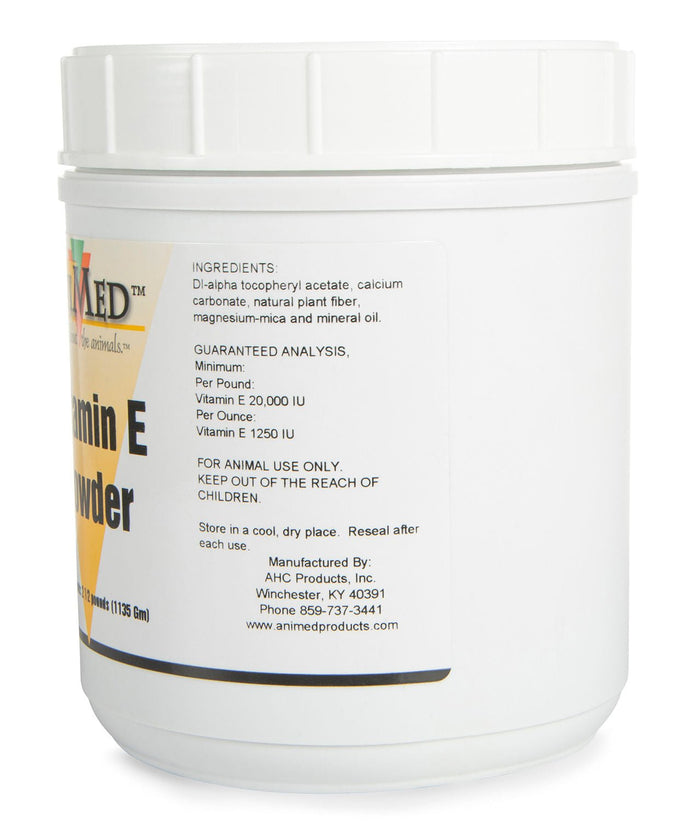 Vitamin E Powder for Horses - AXVA - 2.5 lb Vitamin E Powder - 2