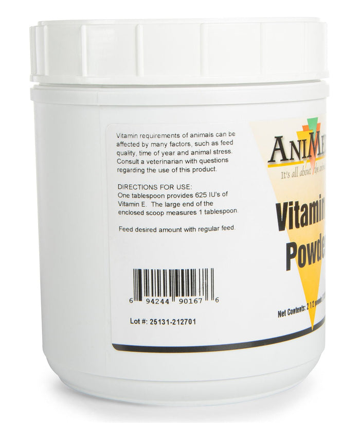 Vitamin E Powder for Horses - AXVA - 2.5 lb Vitamin E Powder - 3