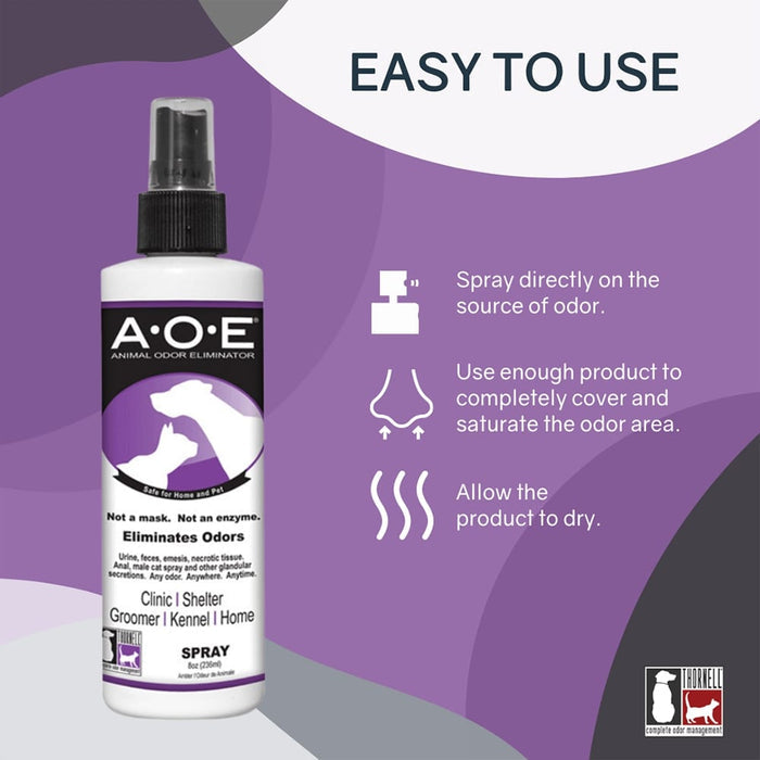 A.O.E. Animal Odor Eliminator - 005-THKAOE-8 - 8 oz - 6