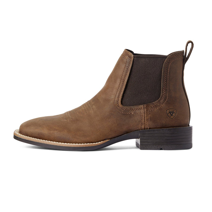 Ariat Men's Booker Ultra Western Boot - AI591 - Brown - 8D - 1