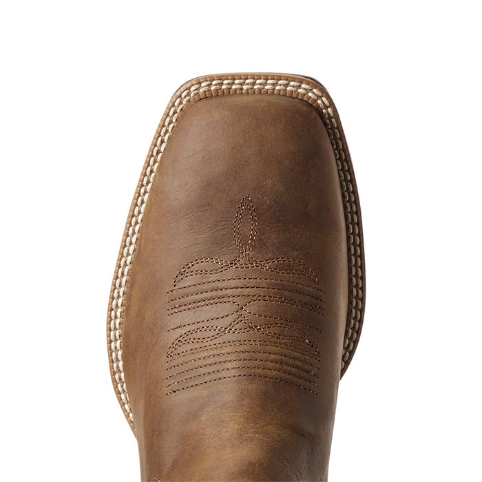 Ariat Men's Booker Ultra Western Boot - AI591 - Brown - 8D - 4