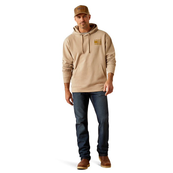 Ariat Men's Camo Hex Hoodie - AI53V - Beige - XXXL - 2
