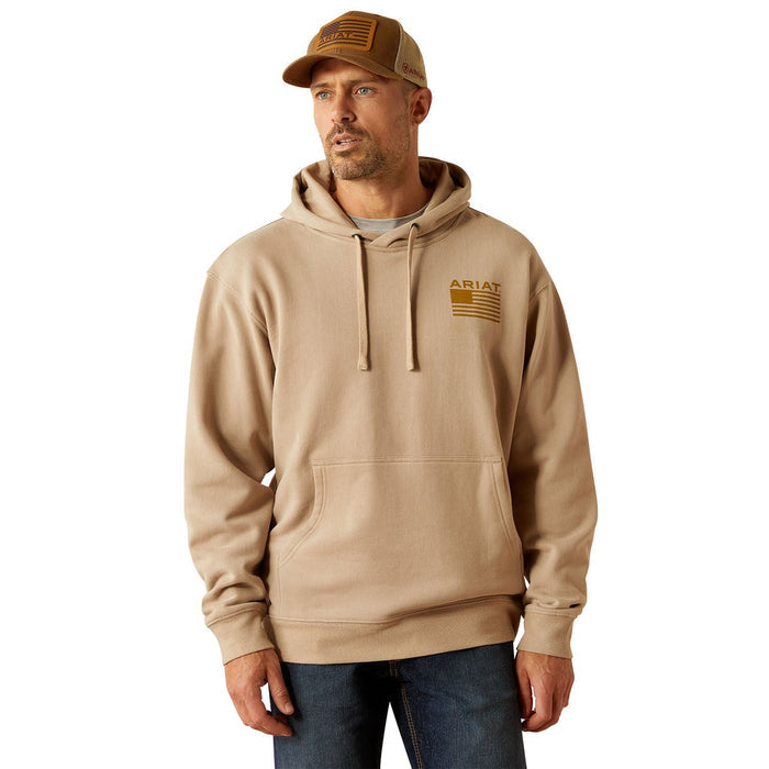 Ariat Men's Camo Hex Hoodie - AI53V - Beige - XXXL - 3