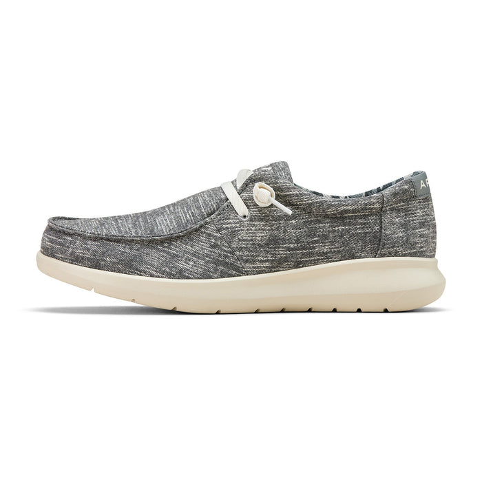 Ariat Men's Hilo Slip - On Shoes – Lightweight Casual Sneakers, Breathable Comfort Footwear - AI58H - Regular - 8 - Grey - 2