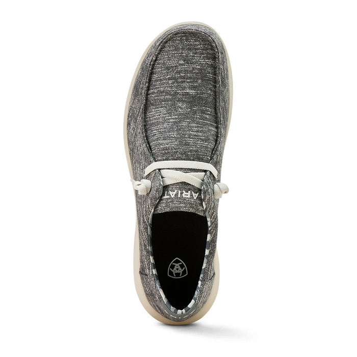 Ariat Men's Hilo Slip - On Shoes – Lightweight Casual Sneakers, Breathable Comfort Footwear - AI58H - Regular - 8 - Grey - 6