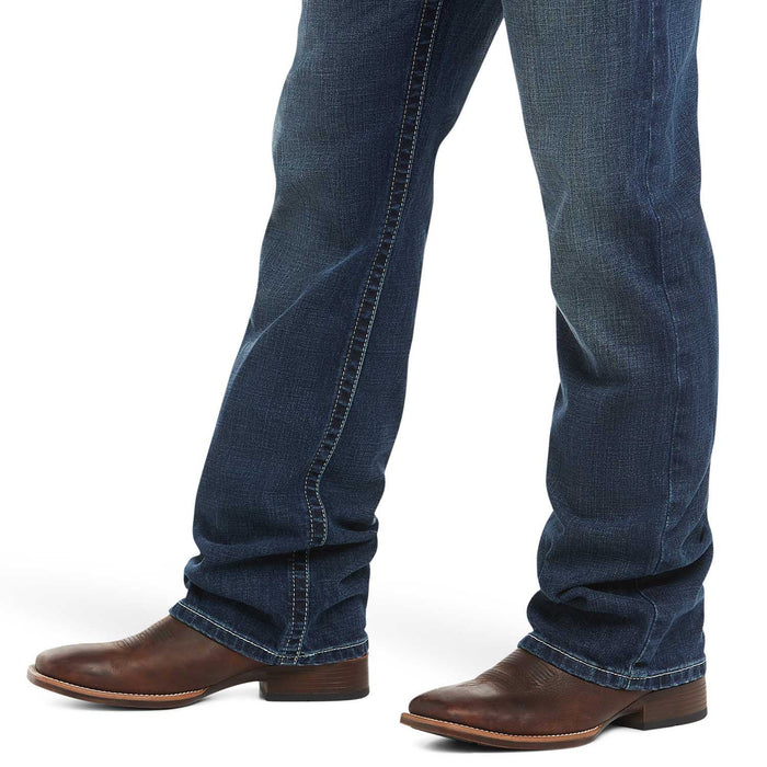 Ariat Men's M4 Low Rise Stretch Adkins Boot Cut Jean - AI2CQ - 28x30 - 3