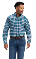 Ariat Men's Pro Series Brantleigh Stretch Classic Fit Shirt, Jelly Bean - AI2N7 - MED - 3
