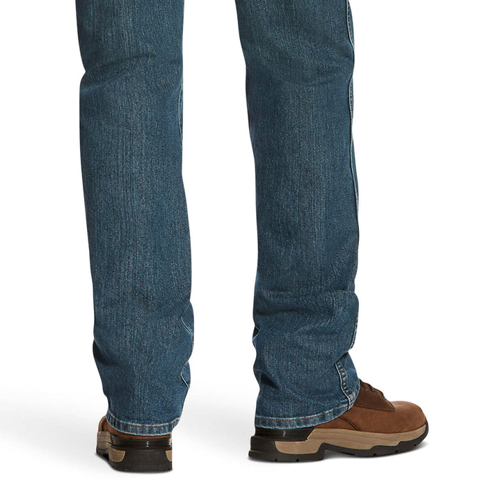 Ariat Men's Rebar M4 Relaxed DuraStretch Basic Boot Cut Jean - AI2AV - 28x30 - 7