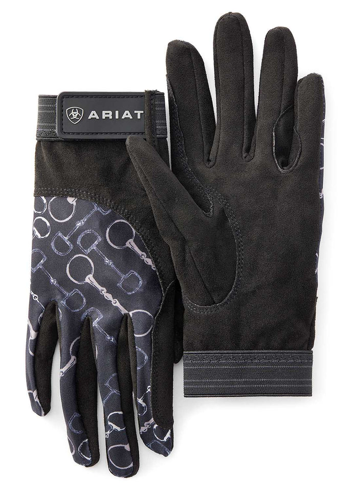 Ariat Tek Grip Gloves, Bits - AI1X8 - 6.5 - 1