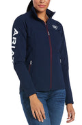 Ariat Women's 2.0 Agile Softshell Team Jacket - AI25D - XSmall - Navy - 4