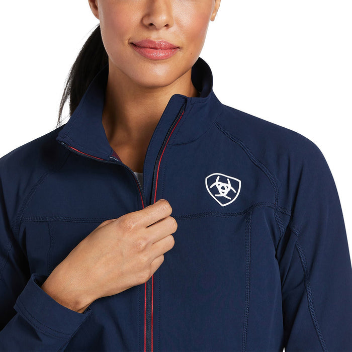 Ariat Women's 2.0 Agile Softshell Team Jacket - AI25D - XSmall - Navy - 6