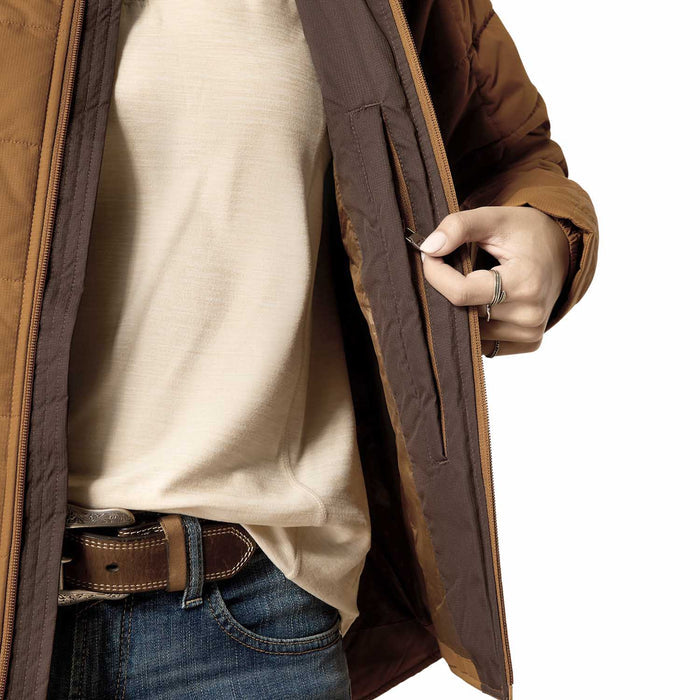 Ariat Women's Crius Insulated Jacket - AI2KD - Brown - Small - 4