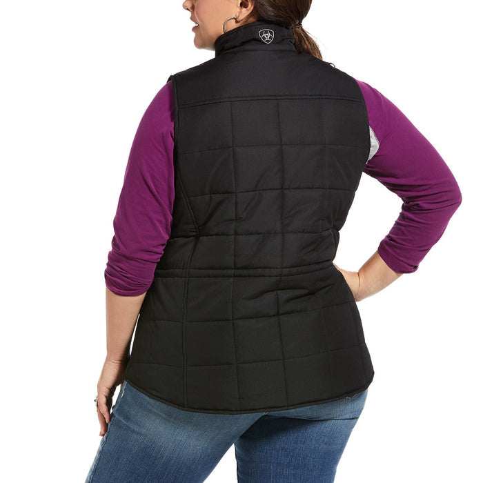 Ariat Women's Crius Insulated Vest - AI2KL - Black - Medium - 6