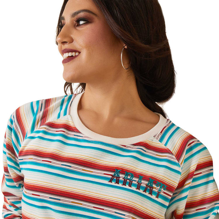 Ariat Women's R.E.A.L. Rosa Serape Sweatshirt - AI21N - Multi - Small - 3