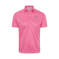 Arizona Semi-Spread Collar Polo Red Houndstooth